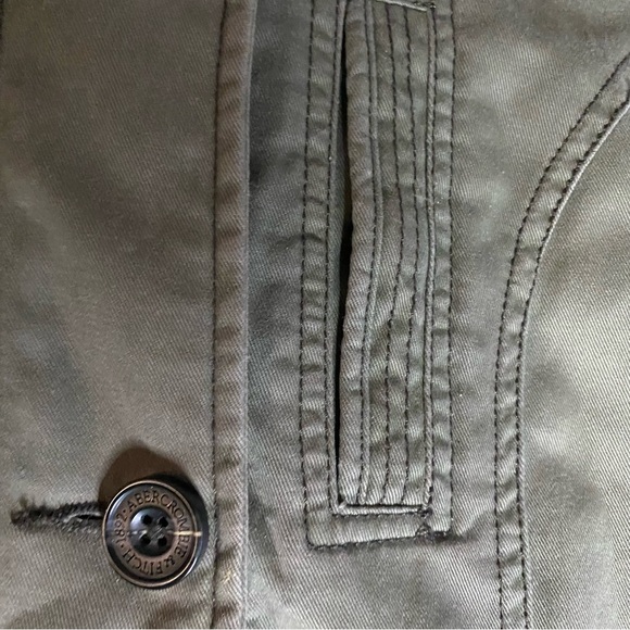 Abercrombie & Fitch Vintage XS Military Parka faux fur Lined Coat - Picture 5 of 8